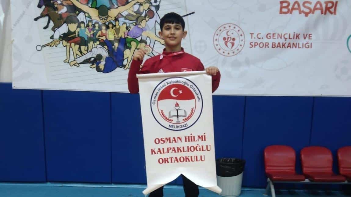 Öğrencimiz M.Efe Polat Güreş Müsabakalarında Kayseri Şampiyonu